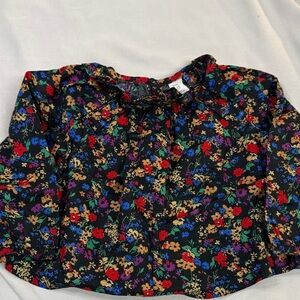 GAP - Floral long sleeve Blouse Top - Multicolor